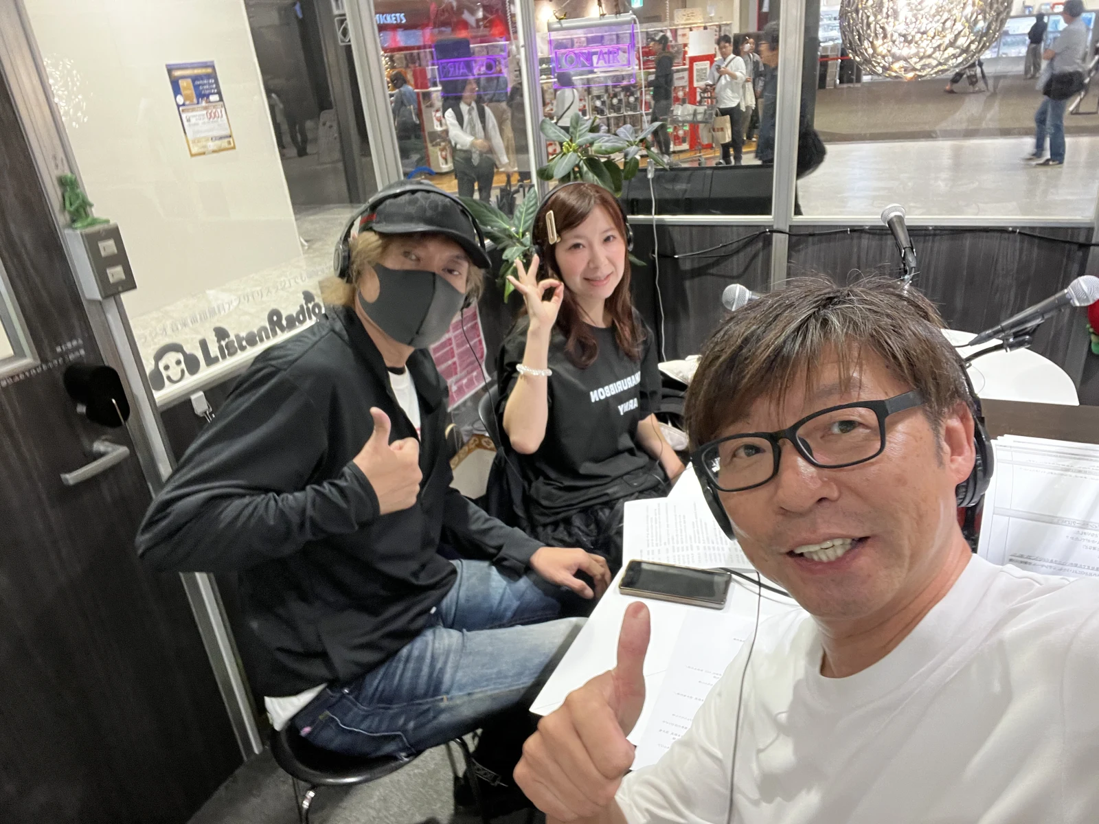 2026-10-04 ラジオブースでの様子